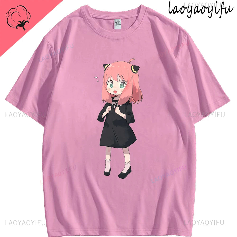 Spy House Ania Anime Print T-shirt